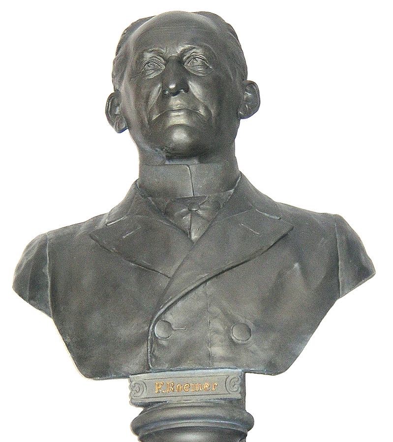 Statue of Prof. Ferdinand Roemer