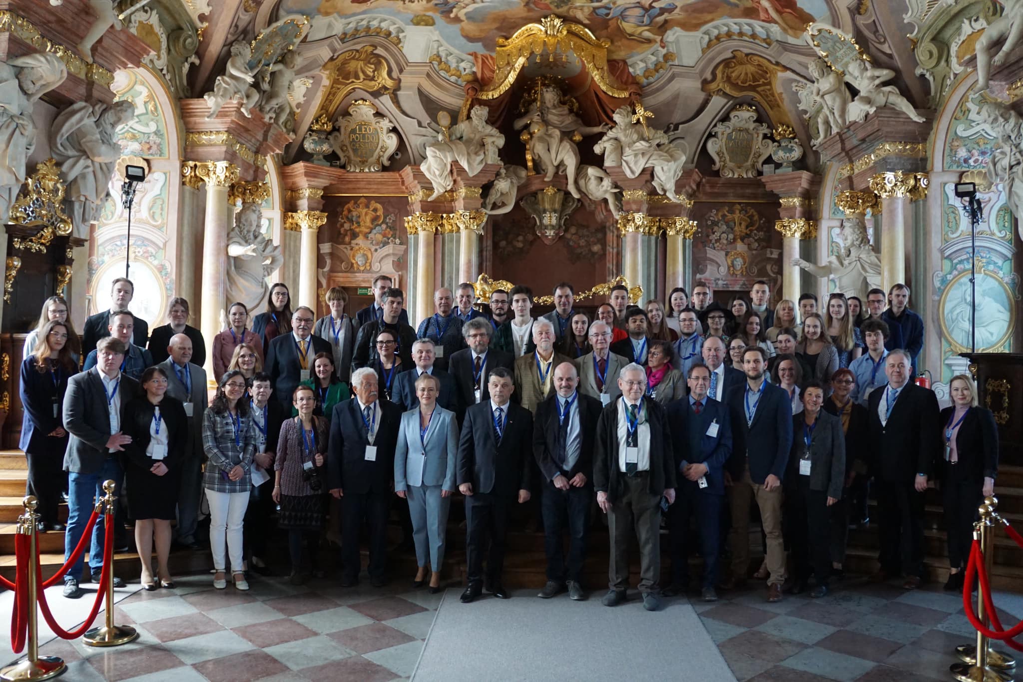 Conference participants in the Leopoldine Hall